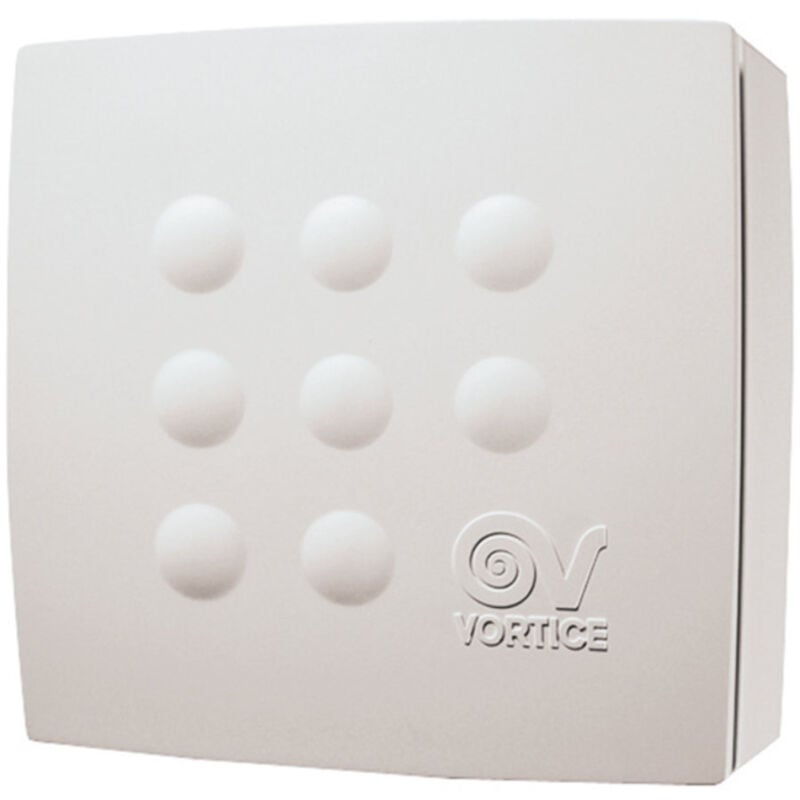 Extracteur centrifuge ø 80 mm 19/27 w fort débit 60/85 m3/h - Quadro - Vortice