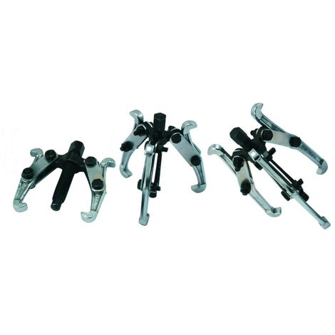 Extracteur 3 griffes 75-150mm – Acier forgé traité – Prise intérieure/extérieure – Pour roulements et moyeux – Achat Utile
