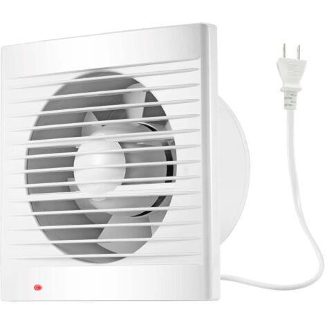 Extracteur air 4 pouces 55 CFM, ventilateur mural cuisine salle bain garage