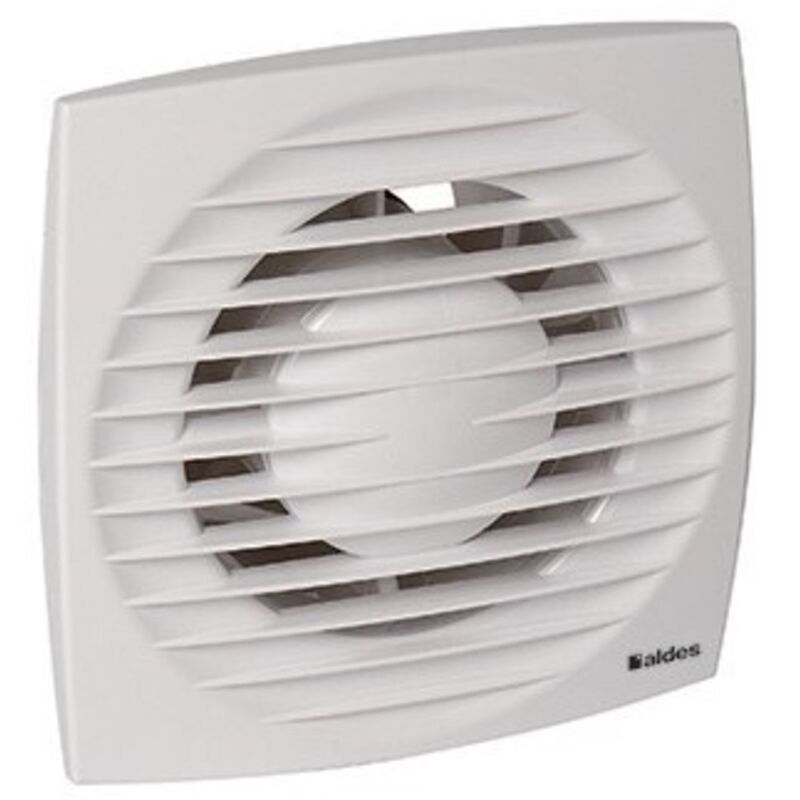 Ventilateur-extracteur de salle de bains 100mm blanc 230V