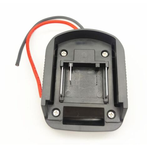Extracteur batterie compatible Makita 18V, adaptateur sortie port décharge, modèle triple prise avec câble, pour perceuse tronçonneuse marteau
