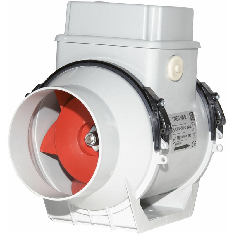 Vortice - lineo - Extracteur centrifuge en conduit 155-200 m³/h - Tempo