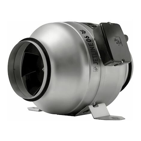 extracteur d'air - unelvent jetline 06 - 600 m3/h - diamètre 160 mm - unelvent 246100