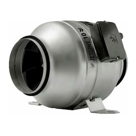 extracteur d'air - unelvent jetline 10 - 1000 m3/h - diamètre 200 mm - unelvent 246200