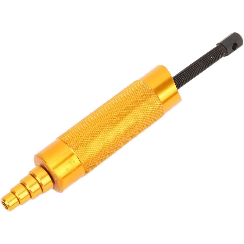 Jeffergarden Extracteur d'axe de piston 12-24 mm en alliage d'aluminium Orange noir outil de retrait universel pour moto