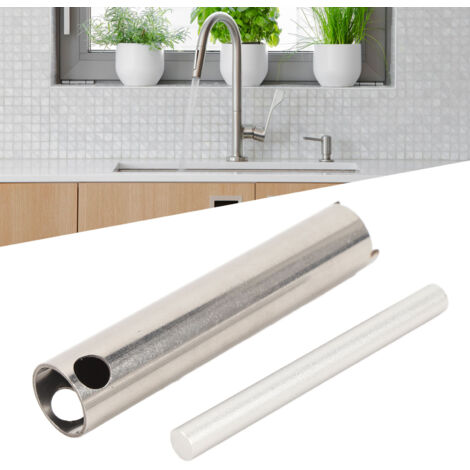 Extracteur de Cartouche Faucet avec Poignée Réglable pour Modèles 1224/1234/1248 - Kit de Rénovation Push & Pull en Aluminium et Stainless Steel SUS304