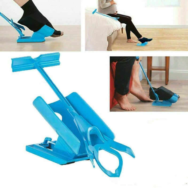 Extracteur de chaussettes Aide à la traction pour les seniors Extracteur de chaussettes Aide à la traction pour le bas