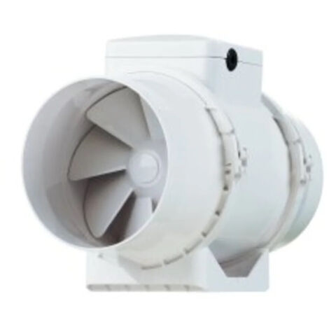 Extracteur de conduit In Line XS Aldes - Ø150 mm - 520m3/h - Blanc