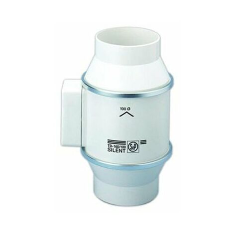 Extracteur de conduit - TD250/100 Ecowatt - 4/19W - 110/280m3/h - 18/37dB