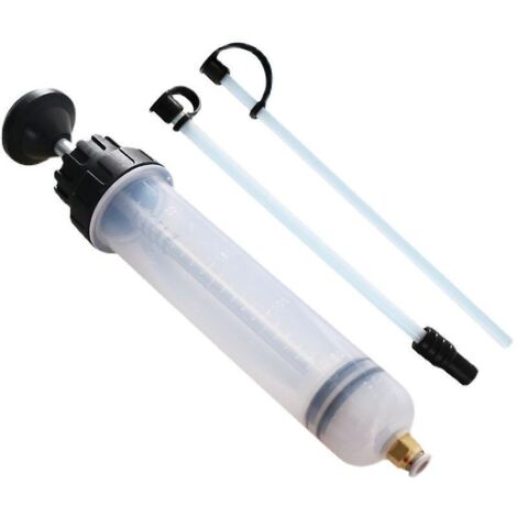 Extracteur de fluides, pompe d'extraction et de remplissage, pompe à seringue pour fluides, aspiration manuelle, vide, carburant, transfert de véhicule