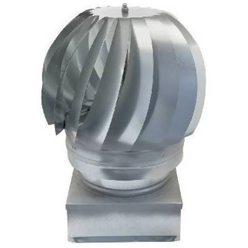 DK - Extracteur de fumée à base carrée galvanisée