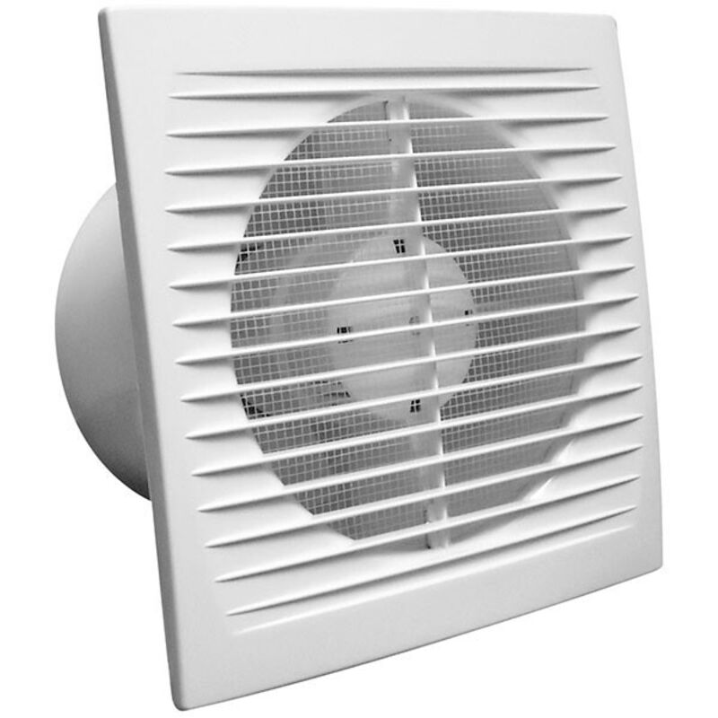 Extracteur d'air mural avec grille Winflex VKOs 150 mm 300 m3/h, ventilation