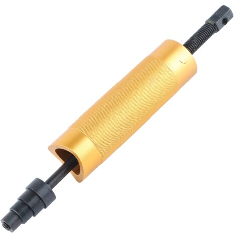 Extracteur de goupille de piston en alliage d'aluminium pour moto 12-24mm - Orange/Noir