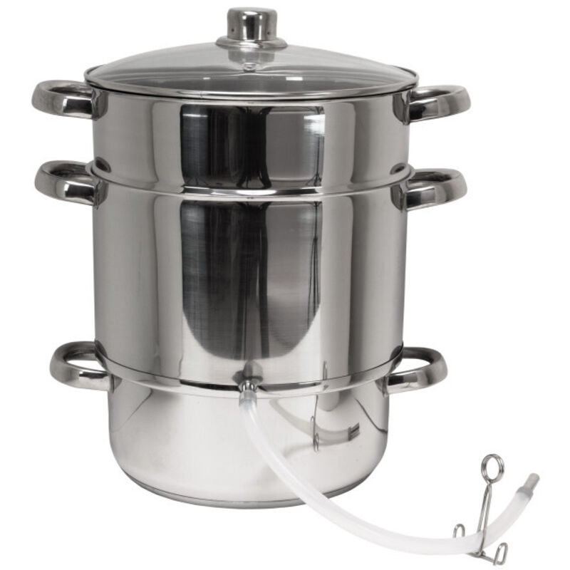 Dema - Extracteur de jus à vapeur inox 26 cm