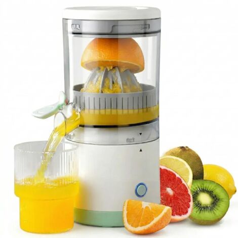 Extracteur de jus électrique, presse-agrumes USB, extracteur de jus, presse-fruits et légumes, 400 ml - VITAPRESS