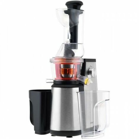 Extracteur de jus vertical 240W – Technologie de pression douce – Inox – Jus frais et nutritif avec un minimum de déchet – Hkoenig - GSX18