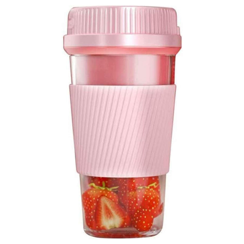 Tonchean - Extracteur de jus,Multifonctionnel Portable Électrique Juicer usb Smoothie Blender Blender Robot Culinaire Électrique Juicer Rose