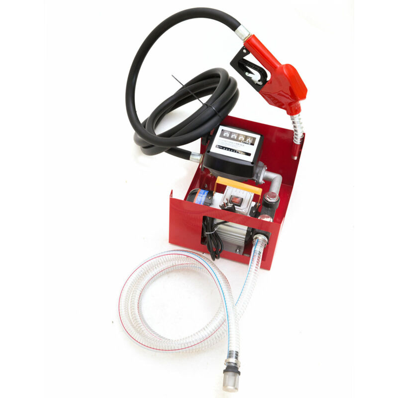 Senderpick - Extracteur de moteur de pompe de transfert de pompe à carburant diesel auto-amorante électrique 550W