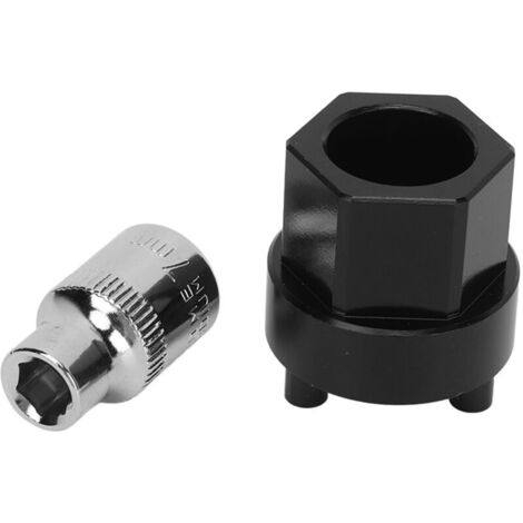 Extracteur de moyeu d'embrayage de compresseur de climatisation avec douille de 7 mm, entraînement de 3/8 po pour moyeu d'entraînement de compresseurs sans embrayage Denso 5SE09C 5SE12C