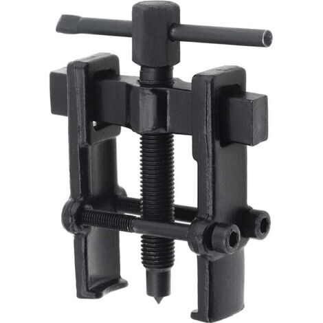 Extracteur de pignon réglable à deux mâchoires, kit de retrait de pompe en acier au carbone de 5,1 cm pour moto