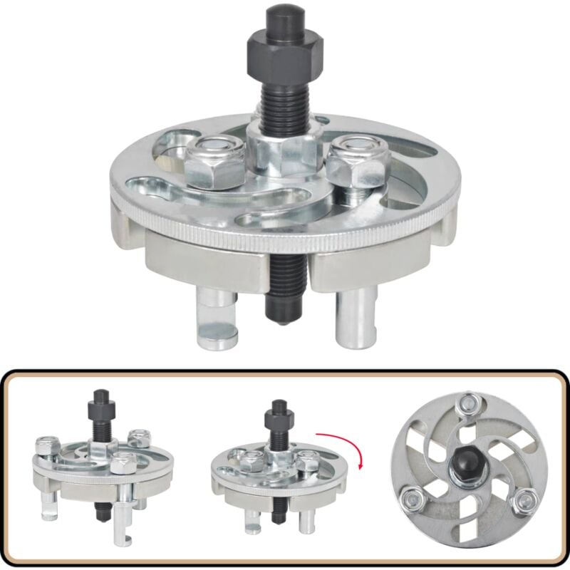 Extracteur de poulie de la distribution réglable 42-82 mm - Outil Mécanique - Extracteur De Poulie - Outillage Auto - Réparation Moteur - Entretien