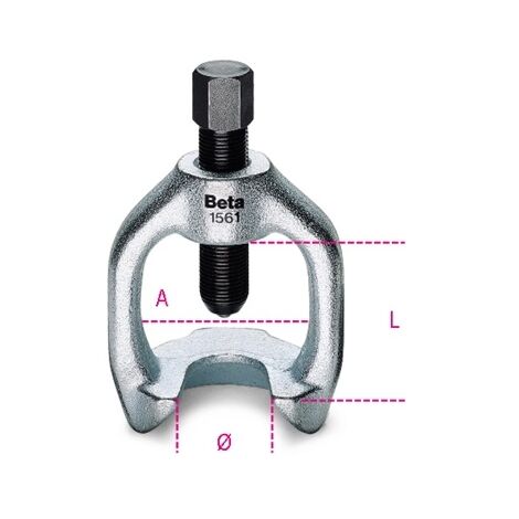 Lisle Kit de séparateur de rotule / extracteur d'extrémité de biellette de  direction pour Honda ✓ AKR Performance