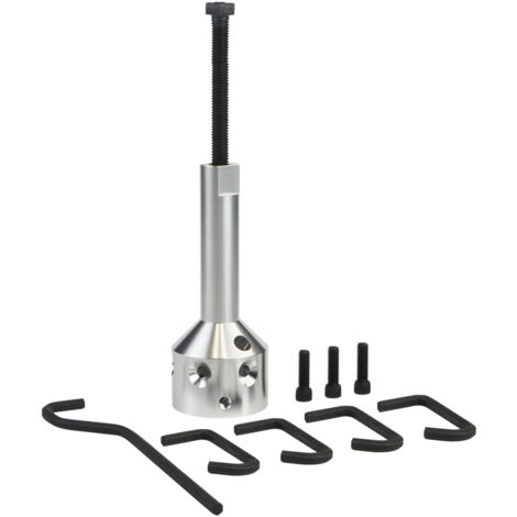 Extracteur de roue de ventilateur de moyeu, extracteur de pale de ventilateur, parfait pour entraînement par courroie d'entraînement de 5/8" 1/2" et arbres de moteur à entraînement direct
