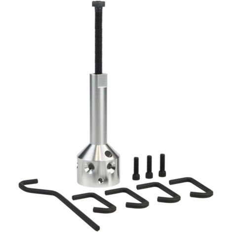 Extracteur de roue de ventilateur de moyeu, extracteur de pale de ventilateur, parfait pour entraînement par courroie d'entraînement de 5/8" 1/2" et arbres de moteur à entraînement direct