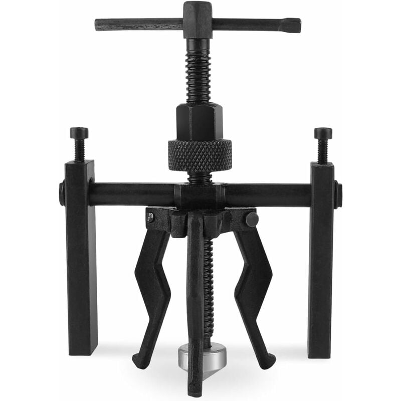 TONCHEAN Outil du mécanicien,Extracteur de roulement de pilote à 3 mâchoires automatique, extracteur de vitesse d'extracteur de roulement intérieur,