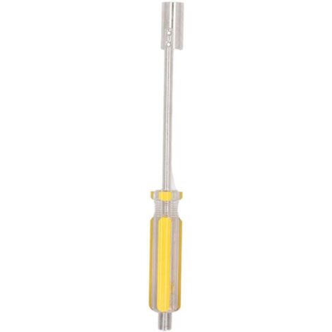 Extracteur De Tête F Tournevis Poignée Jaune Outil BNC Ergonomique Robuste
