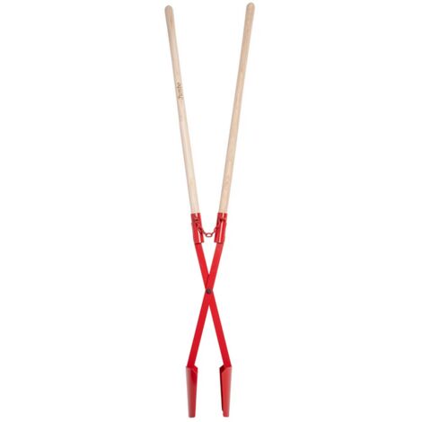 Extracteur de trous de terre Jumbo avec manche en frêne de 90 cm