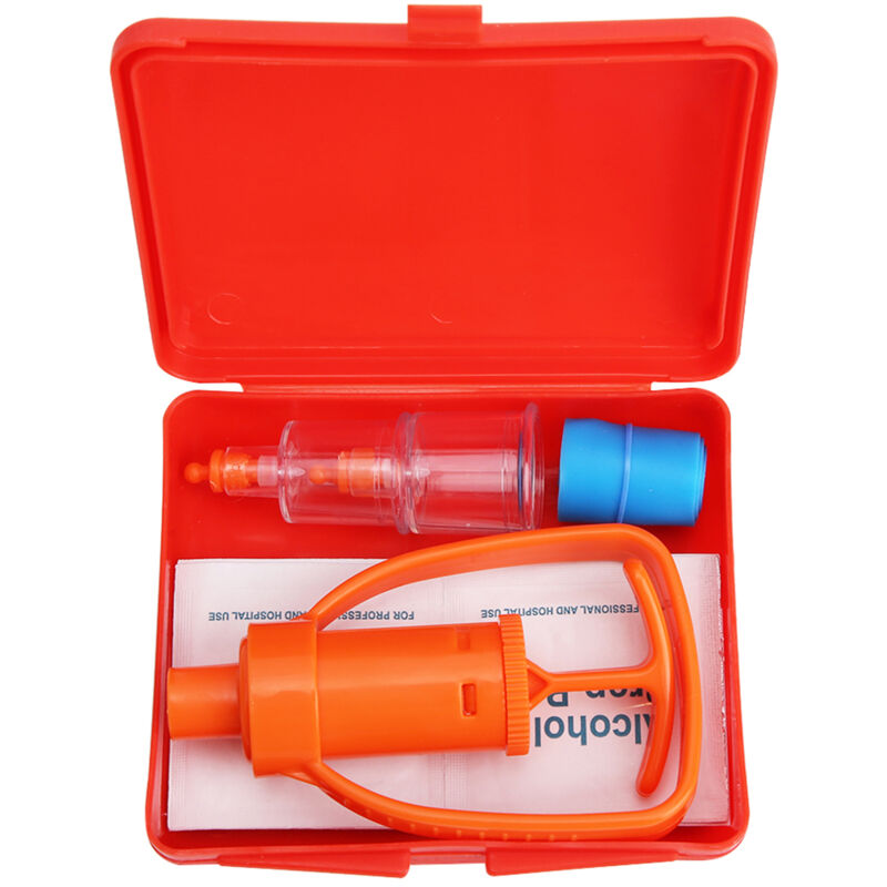 Extracteur de Venin de Serpent Pompe de Secours Urgence Camping Survie