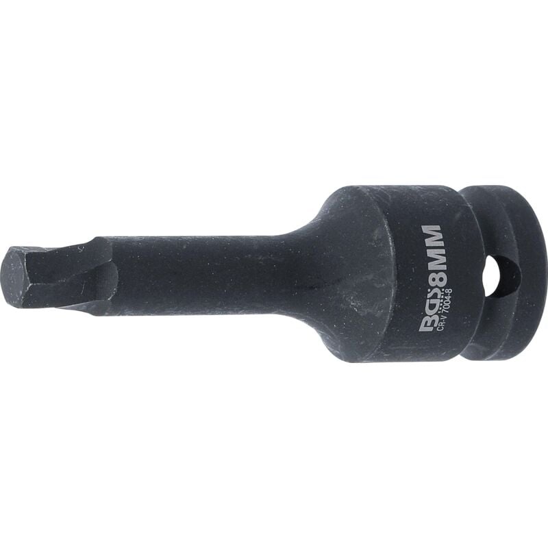 Extracteur de vis 12,5 mm (1/2'') pour six pans femelle défectueux 8 mm bgs 7004-8