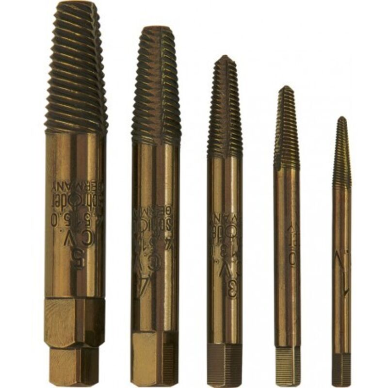 Jeu dextracteurs de vis Hi-Trac tp 6 pièces numéro 1-6 schröder 1 pcs