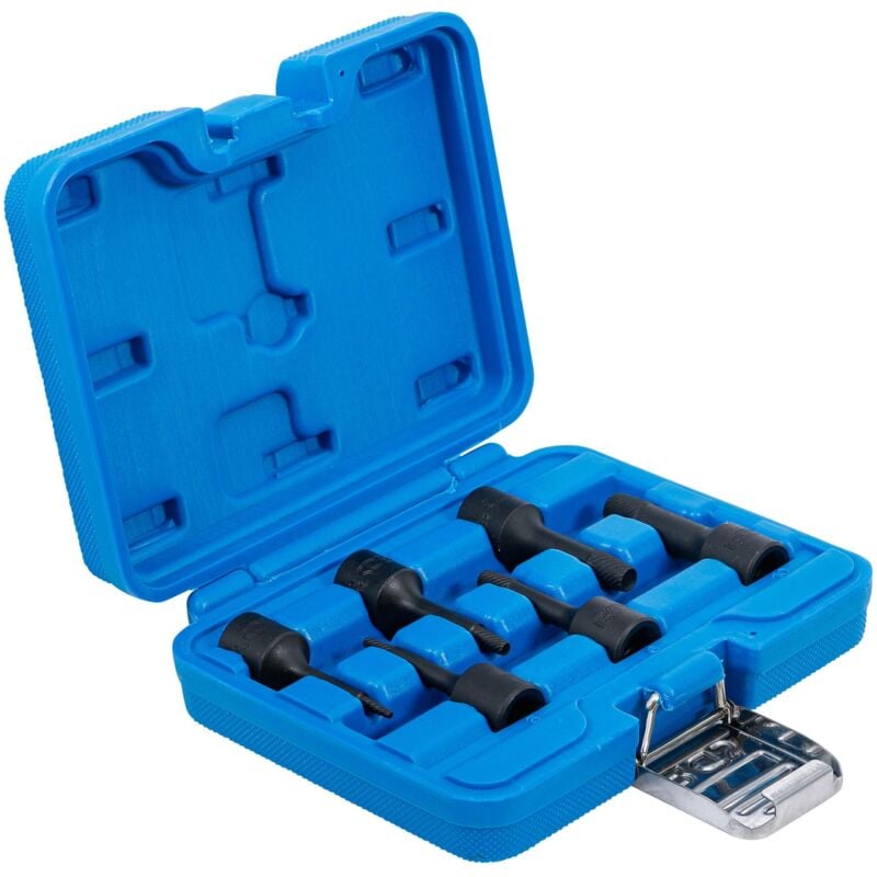 Coffret 6 Extracteurs de Vis, Goujon, Boulon Bgs Technic Douilles 2 à 10 mm pour Vis 6 pans, torx, xzn