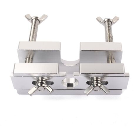 Extracteur d'embout buccal en aluminium argenté de rechange pour instruments à vent en laiton