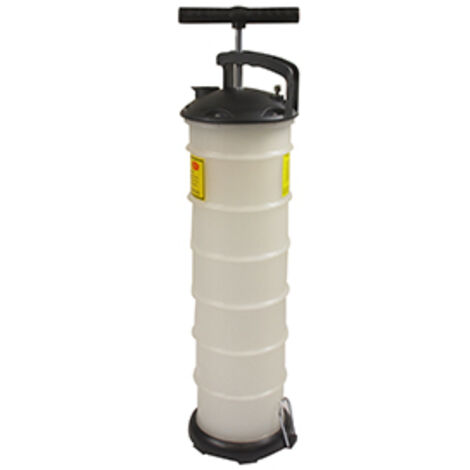 extracteur d'huile par dépression d'une capacité de 6,5 litres.