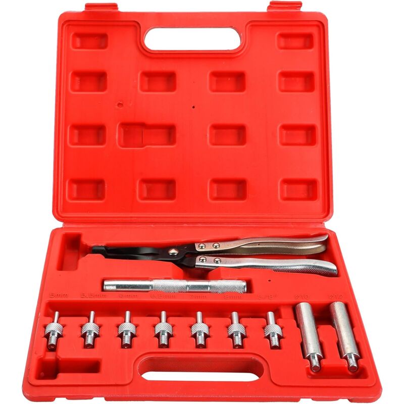 Sunxury - Extracteur et installateur de joint de tige de valve, outil de retrait de joint de tige de valve, kit de réparation de moteur de voiture