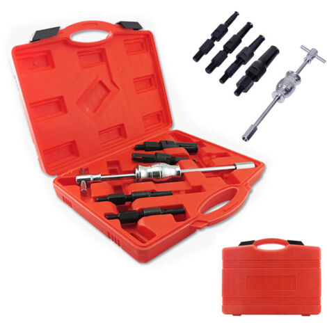 Extracteur intérieur Autres outils automobiles Extracteur de roulement Extracteur de roulement de roue Set d'outils spéciaux Marteau coulissant - rouge