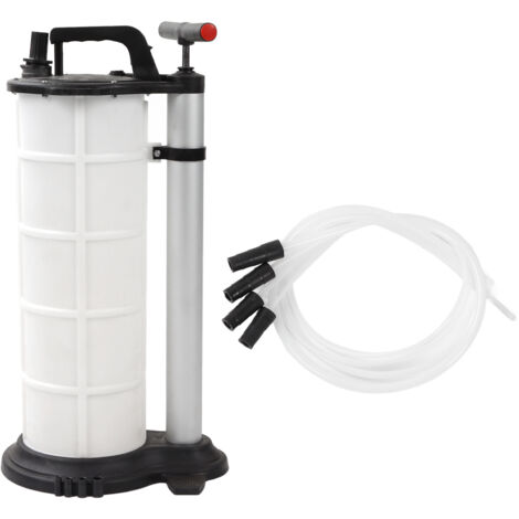 Extracteur manuel de fluide d'huile, 9l, ergonomique, portatif, précis, pour l'élimination du liquide de refroidissement des engrenages du moteur