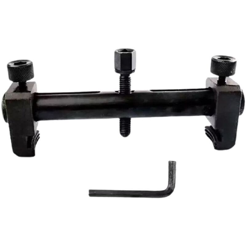 Ulisem - Extracteur pour poulie d'entraînement nervurée, bras réglables, outil de réparation de vilebrequin pour voiture W8n2