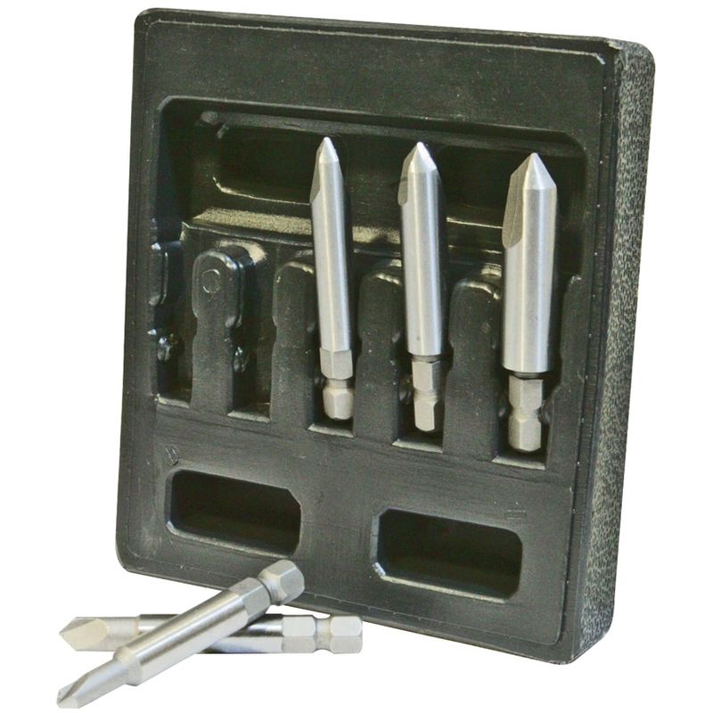 Silverline - extracteurs de vis endommagées 50 mm 675174