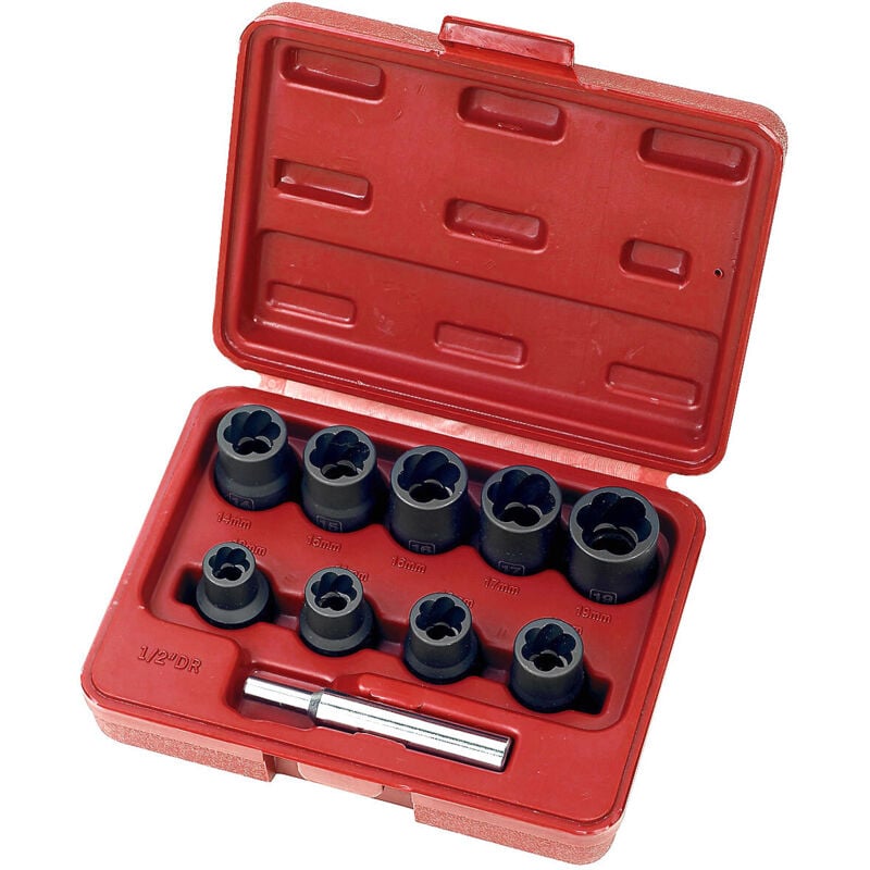 Extracteurs d'ecrous (a chocs) carre 1/2