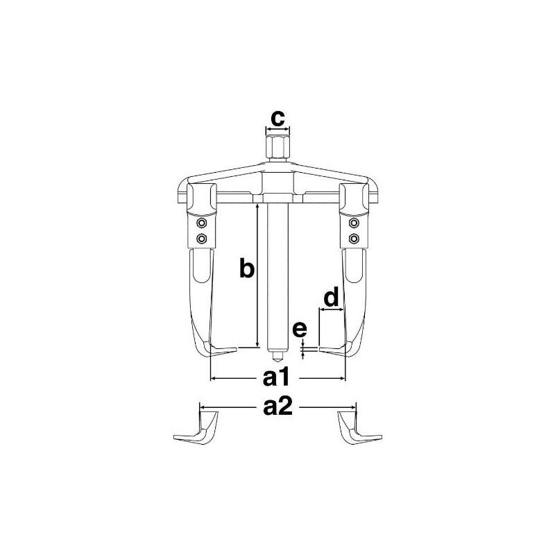 

Extractor 3 garras SP31410 | 90 - 133 mm