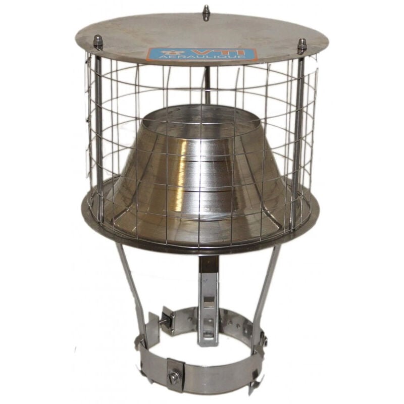 VTI - extractor avec grillage anti volatile 97 à 11 mm tout inox