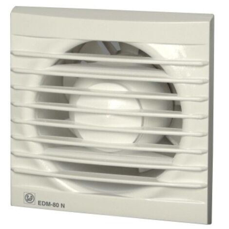 Extractor baño axial 80m3/h c/temporiz bl edm 80 nt s&p