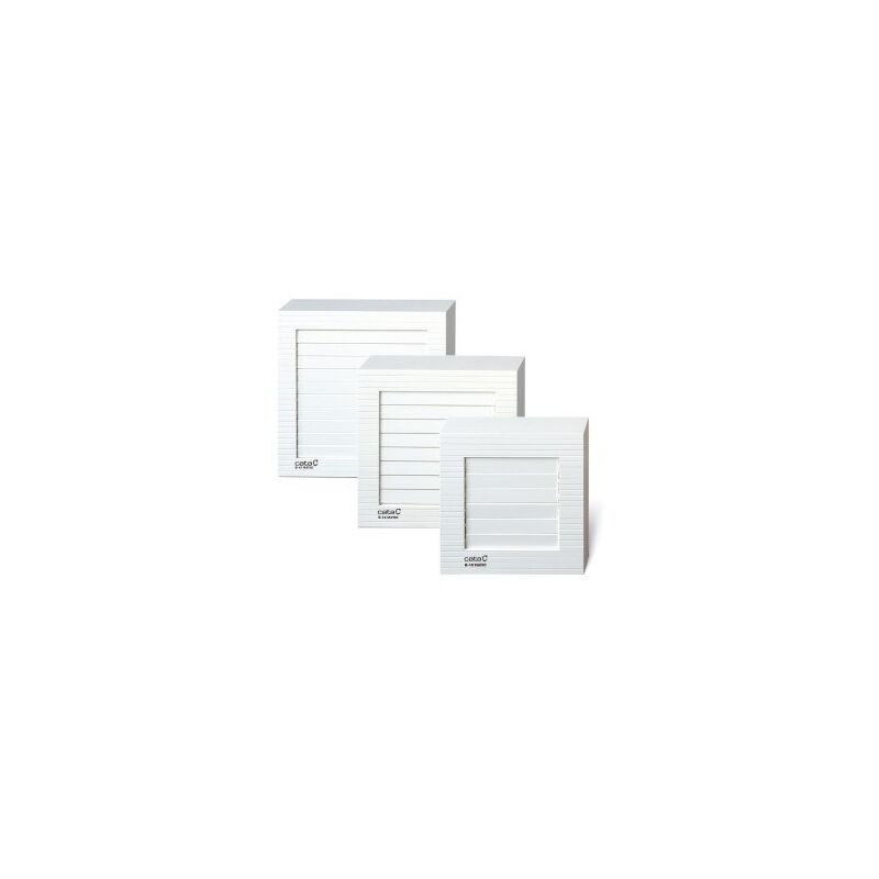 

Cata - Extractor Baño Muro-Techo 100Mm Persiana Automatica Blanco B-10 Matic