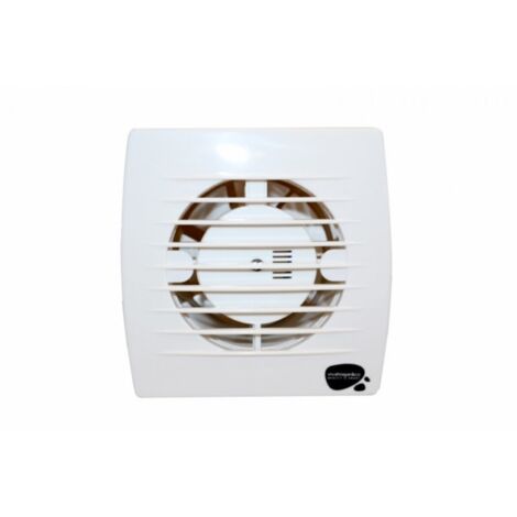 VIVAHOGAR EXTRACTOR BAÑO MURO-TECHO 100MM 15W PLANO BL BATH100 VIVAHOG - VH120039