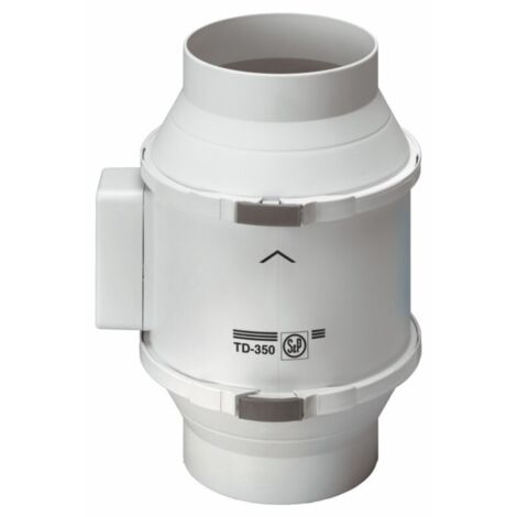 Extractor cocina helico centrifugo 125mm tubo s&p