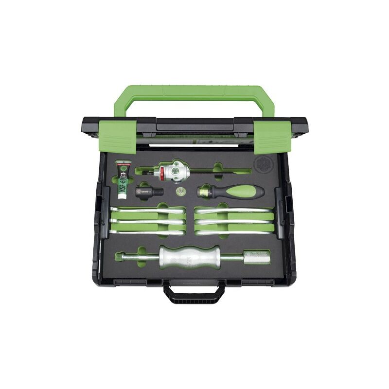 

Juego extractor comb. 3 brazos con mecanismo de bloqueo